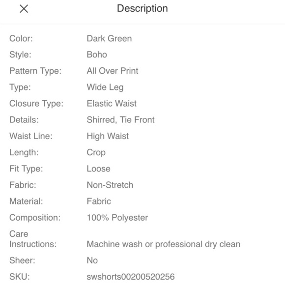 Green Dalmatian Print Shorts - Picture 5 of 10